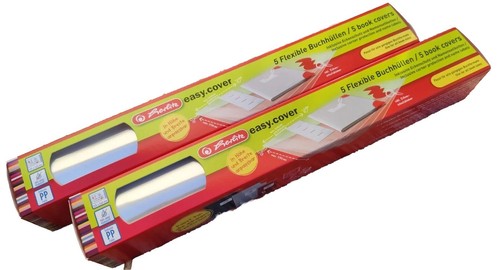 Herlitz buchschoner - 2x,