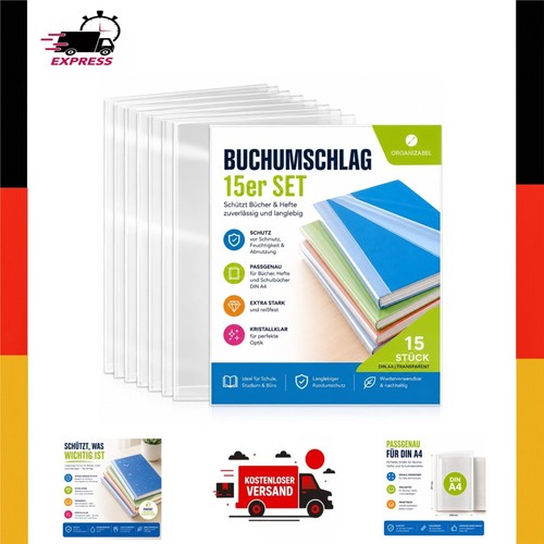 Buchhüllen din a4 - 15,