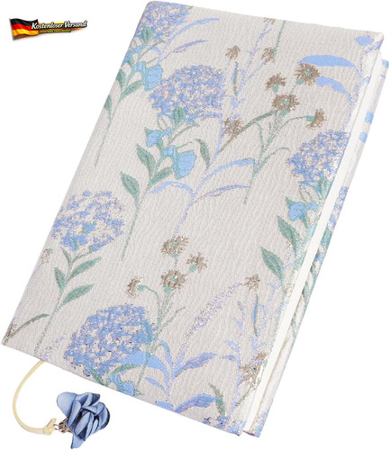 Buchhülle stoff mit - buchhülle,