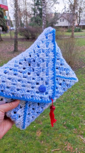 Boho buchtasche gehäkelt - boho,