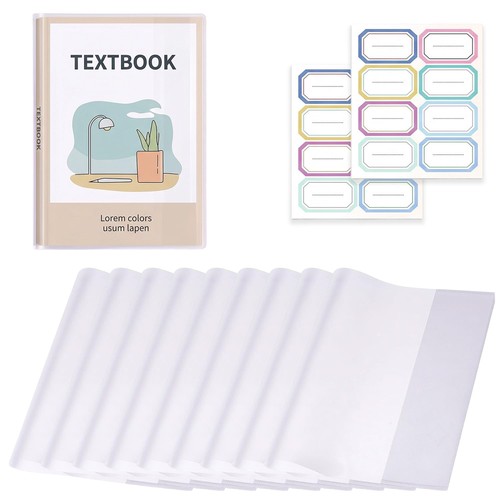 Buchumschlag set transparent - set,
