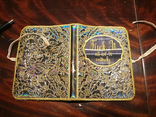 Handmade notizbuchhülle a6 - handmade,,